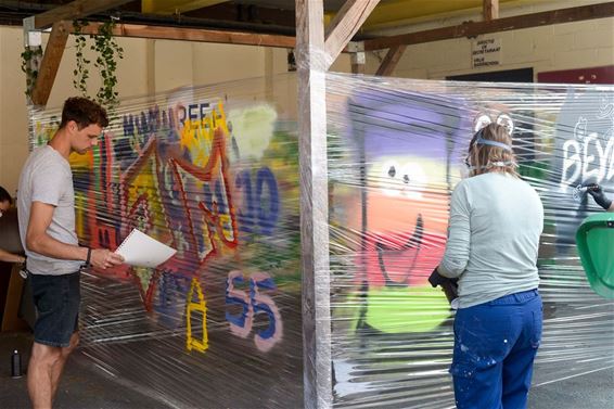 Workshop graffiti - Beringen