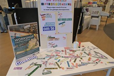 Workshop knipselpoëzie - Beringen