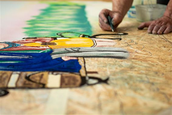 Workshops zandstrooien na erfgoed-erkenning - Lommel