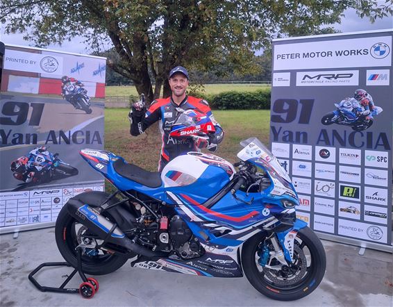 Yan Ancia opnieuw Belgisch kampioen Superbike - Beringen