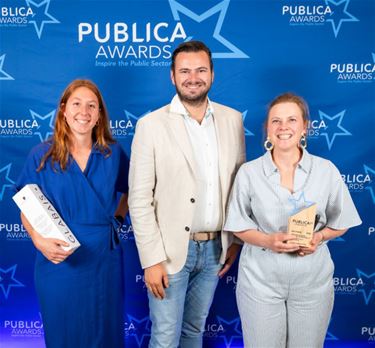 Zilveren Publica Award voor De Stroming - Pelt