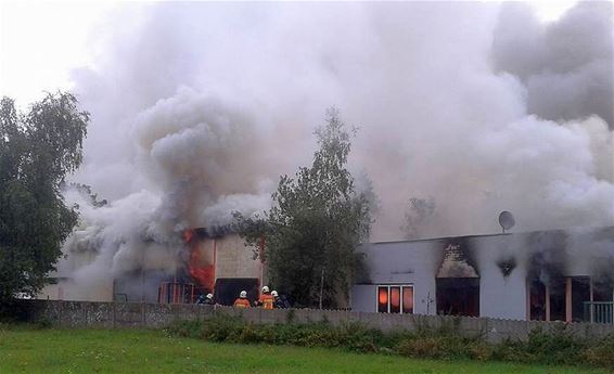 Zware brand in Kerkhoven - Lommel