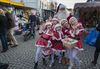 Lommel - Kerstman en zijn elfjes op wekelijkse markt