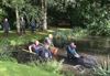 Neerpelt - Vijver in Dommelhofpark wordt zuivergemaakt