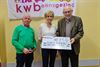 Beringen - KWB Koersel schenkt 250 euro aan St.-Vincentius