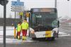 Lommel - Verkeersongeval met snelbus