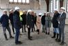 Beringen - Schepencollege bezoekt werf nieuw stadhuis