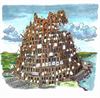 Leopoldsburg - Corona-art (2): de toren van Babel