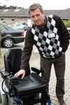 Overpelt - Rolstoel met traceersysteem voor MS-centrum