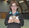 Neerpelt - Sofie is driemaal badmintonkampioene