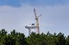 Lommel - Incident bij bouw windturbine
