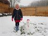 Beringen - Wat een leuke sneeuwpop!