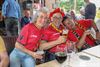 Lommel - Lommelse supporters zien Rode Duivels verliezen