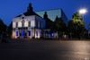 Leopoldsburg - Gemeentehuis kleurt blauw