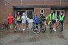 Lommel - In de regen op de fiets naar As