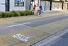 Beringen - Guerilla-actie 'Help! Ik fiets hier'