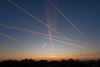 Beringen - Strepen in de lucht