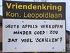 Lommel - Grote en kleine appels op de Leopoldlaan