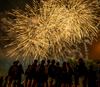 Pelt - Veel volk voor EMJ-vuurwerk.