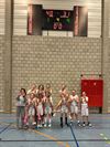 Lommel - Basketmeisjes G12B winnen van Stevoort