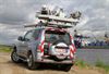 Oudsbergen - Een speciale wagen met camera's en sensoren