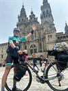Lommel - Ludo fietste naar Santiago de Compostella