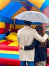 Lommel - Dansen in de regen op schoolfeest XCL Wegwijs