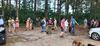 Lommel - Teckelwandeling in Kolonie