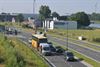 Beringen - Oliespoor op Beringse brug