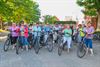 Lommel - Femma geniet al fietsend van de zomer