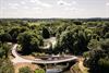 Beringen - Nieuwe fietsbrug in Schaffen