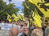 Lommel - Protestactie tegen asielcentrum in Lommel
