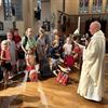 Lommel - Gezinsviering en boekentassenwijding