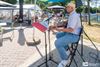 Lommel - André Pasternak aan brasserie De Meerpaal