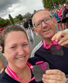 Hamont-Achel - Vader en dochter lopen samen halve marathon