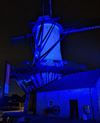 Hamont-Achel - Napoleonsmolen blauw voor Wereld Diabetes Dag