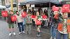 Pelt - Scouts verkopen lekkers op markt