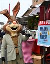 Bree - Paashaas opent Maand van de Markt in Bree