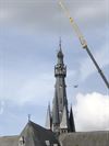 Hamont-Achel - Spectaculaire werken aan kerktoren Hamont