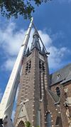Hamont-Achel - Grote werken aan de kerk (2)