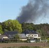 Pelt - Brand verwoest houtopslagplaats