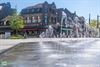 Pelt - Fonteinen Marktplein Neerpelt werken weer
