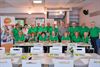 Beringen - Geslaagde lentebarbecue Okra Koersel