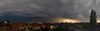 Beringen - Onweer trok over