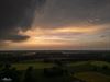 Pelt - Onweer scheert langs Pelt voorbij