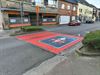 Beringen - Extra markeringen fietsstraat Koersel