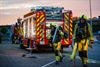 Pelt - Brandweer oefent op drugslabo in Boseind