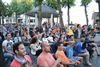 Lommel - Veel volk en ambiance op Marktplein voor WK