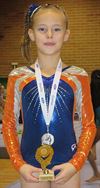Lommel - Artistieke gymnastiek: zilver voor Maud