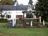 Hamont-Achel - Standbeeld in de steigers